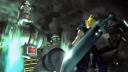 Promotional art for Final Fantasy 7