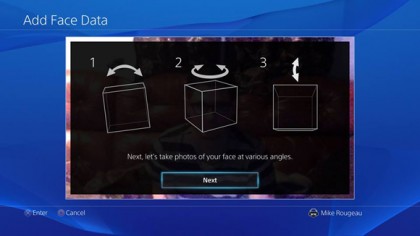 PS Camera face boxes