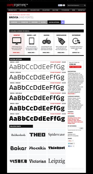 Haigh spent countless hours perfecting the new design for HypeForType