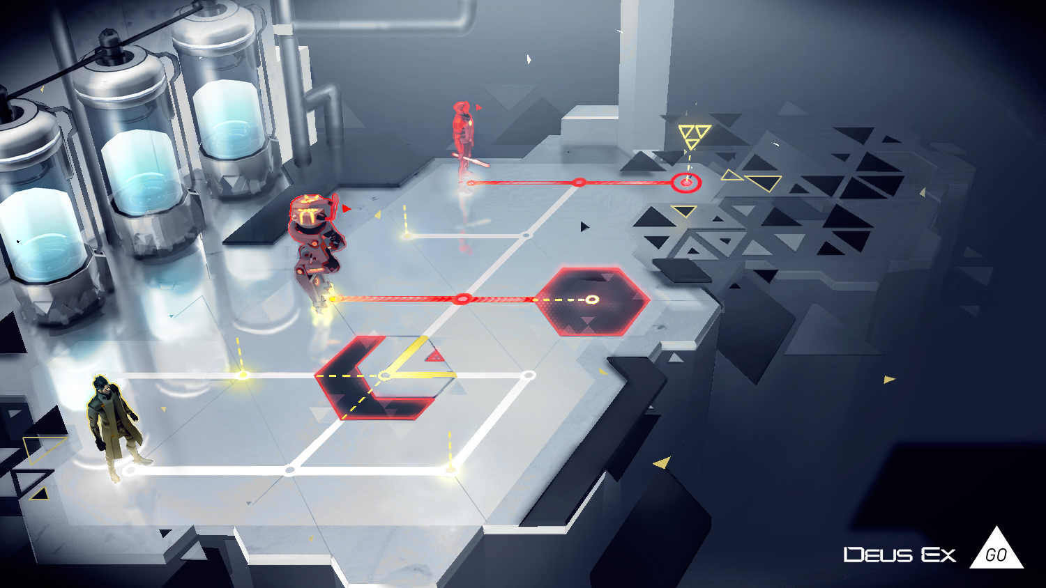 Deus Ex Go Starts Turn Based Puzzling On Mobile Devices This Summer Gamesradar