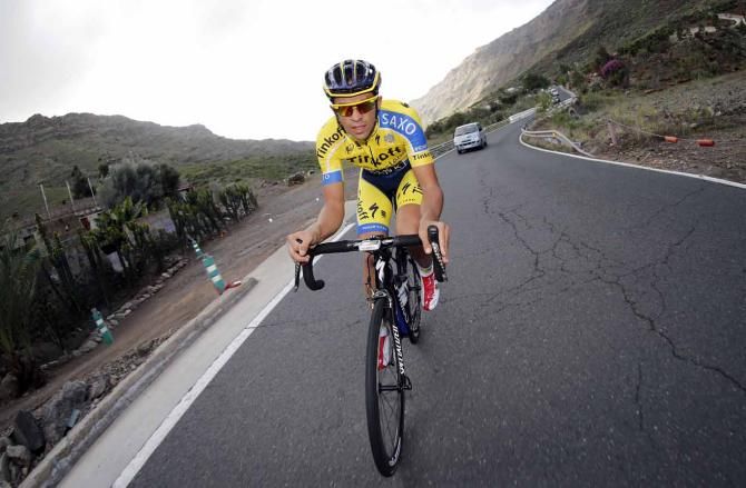 Alberto Contador remains the leader at Tinkoff-Saxo.
