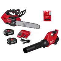 Milwaukee M18 Fuel Brushless Cordless Handheld Blower with Chainsaw Milwaukee M18 Fuel Brushless Cordless Handheld Blower with Chainsaw
