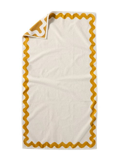 Maeve by Anthropologie Scalloped Cotton Bath Towel
