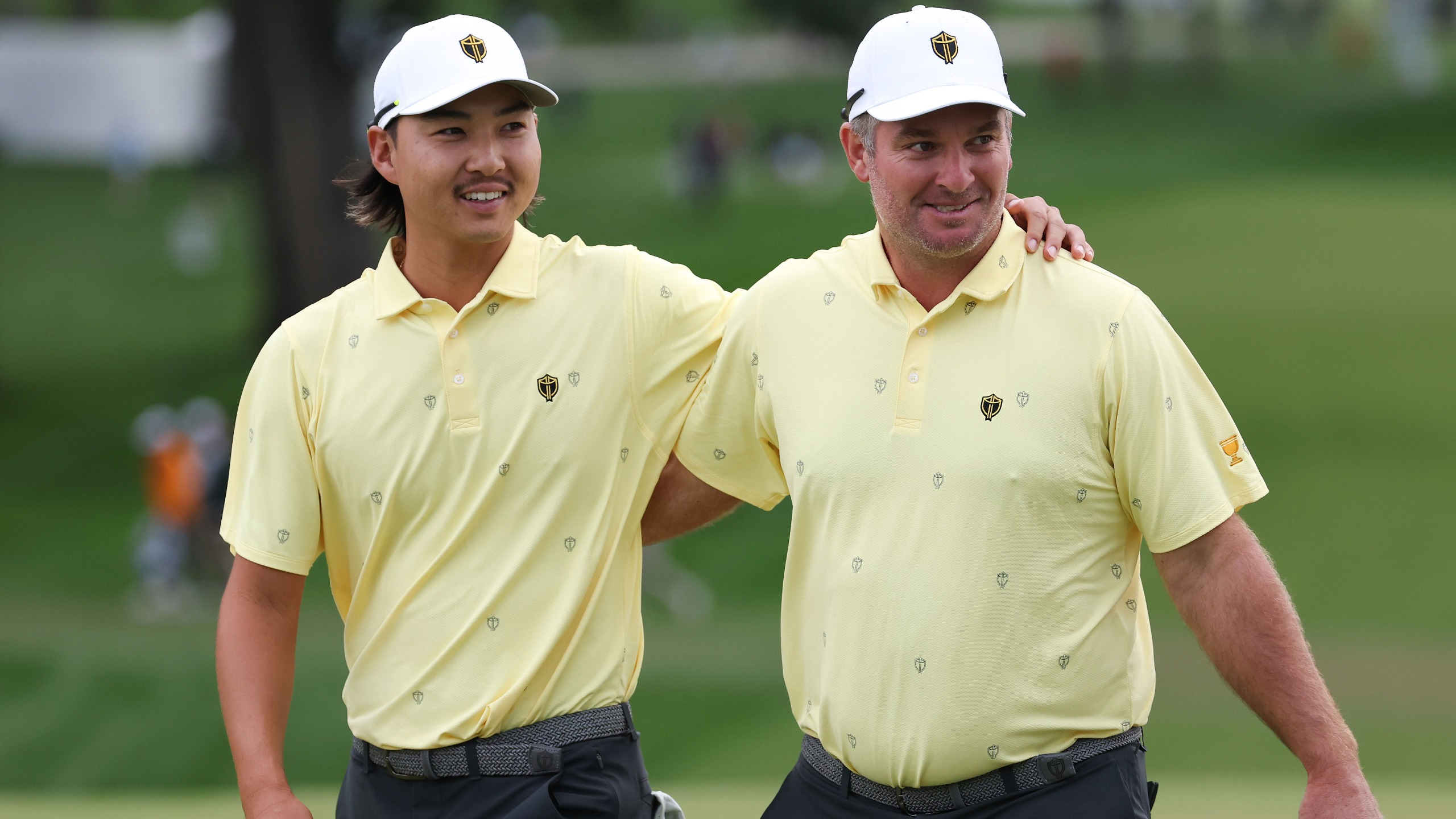 Mi Woo Lee &amp; Ryan Fox at the 2026 Presidents Cup