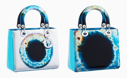 Lady Dior editions with a floral print