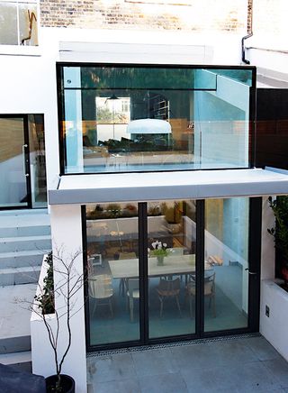 Double storey extension ideas: Glazed extension by IQ Glass