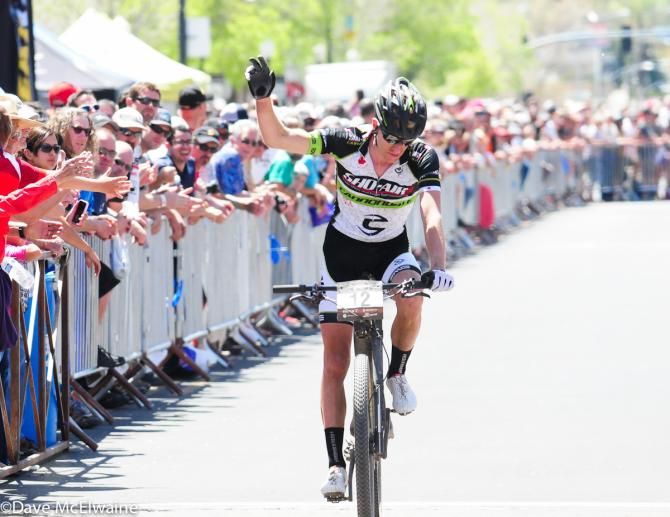 Max Plaxton (Sho-Air/ Cannondale) overcomes the heat and altitude to take third place