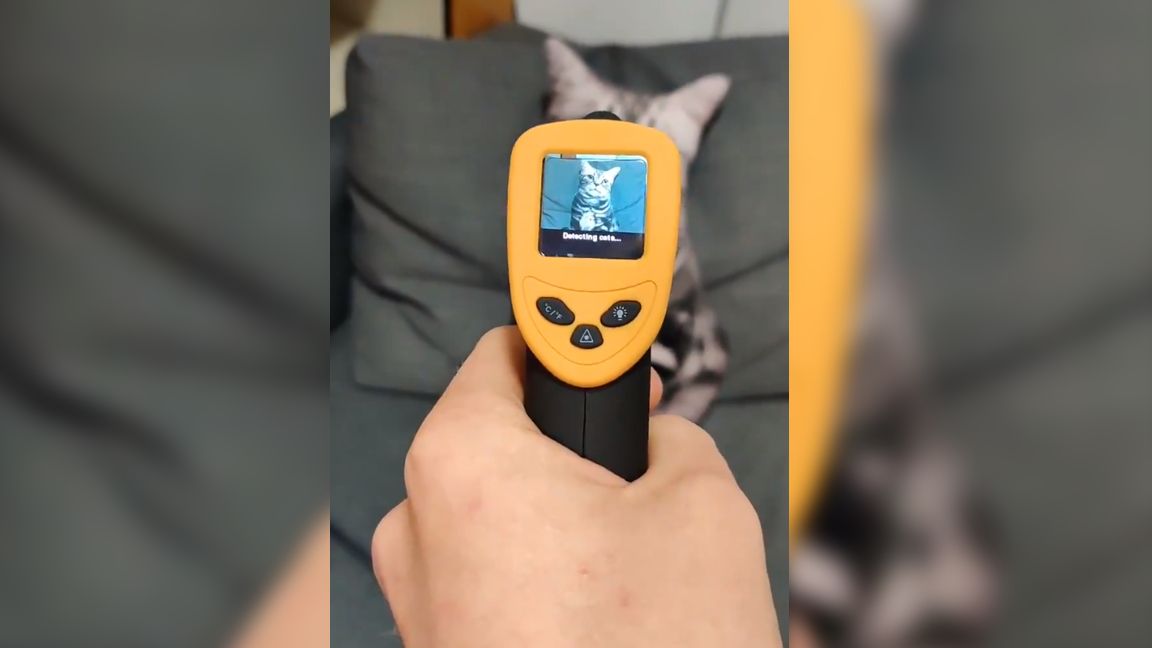 Raspberry Pi Cat Detector Gun Scans for Felines | Tom's Hardware