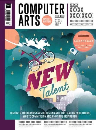 Cover design for CA's New Talent issue by Milli-Jane