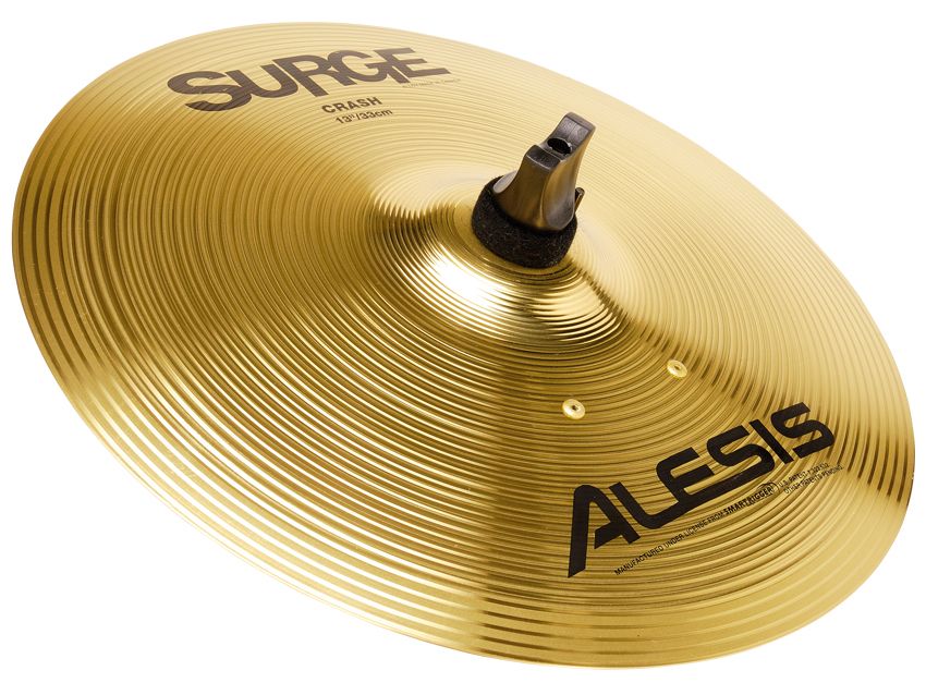 The Surge Cymbals are a great addition. The 13" crash and triple-zone 16" ride are chokeable and feel nicely metallic under the stick