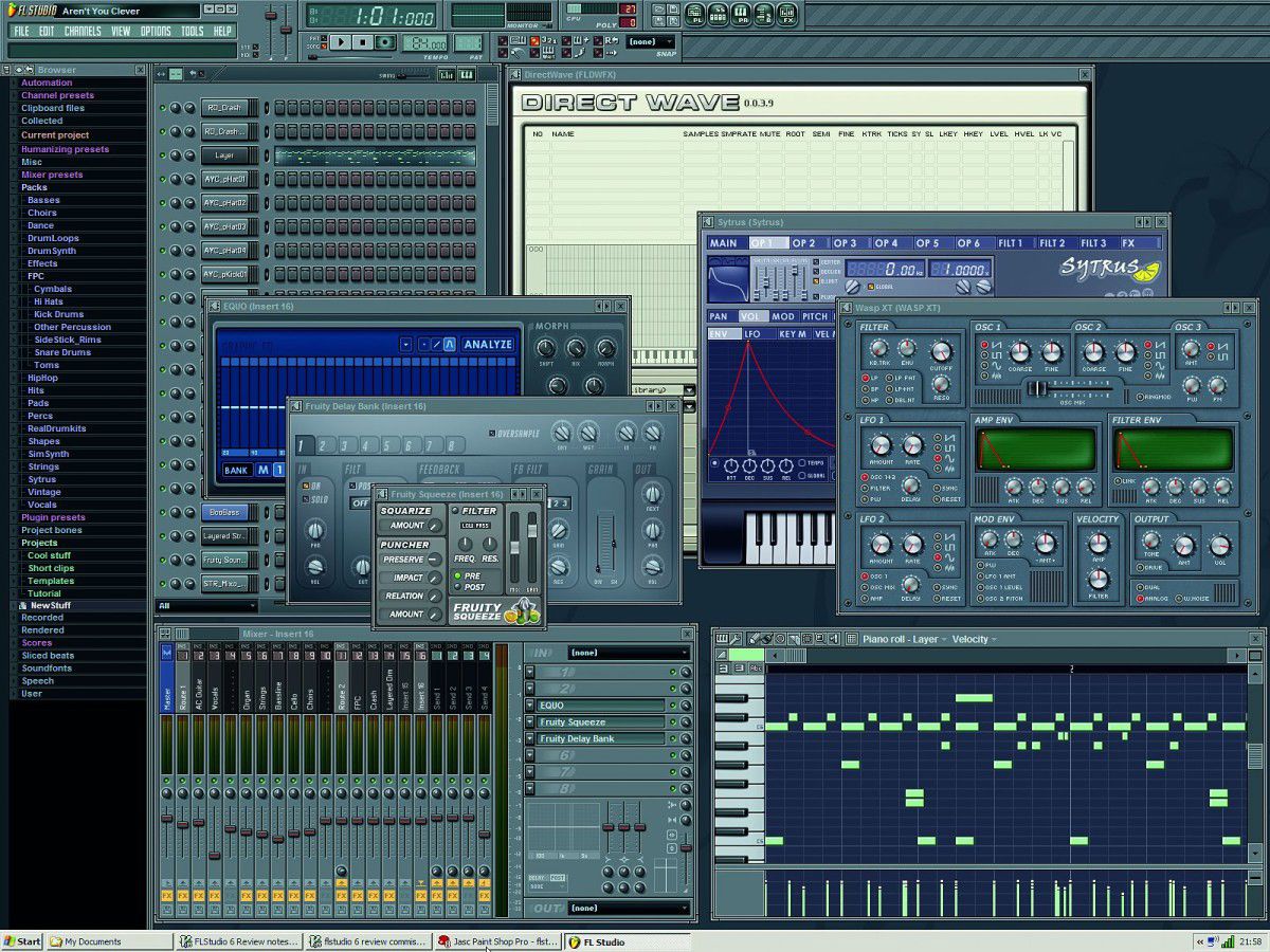 What's New in FL Studio Fruity Loops 6 for Windows - CDM Create Digital  Music