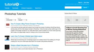 Photoshop resources: Tutorial9
