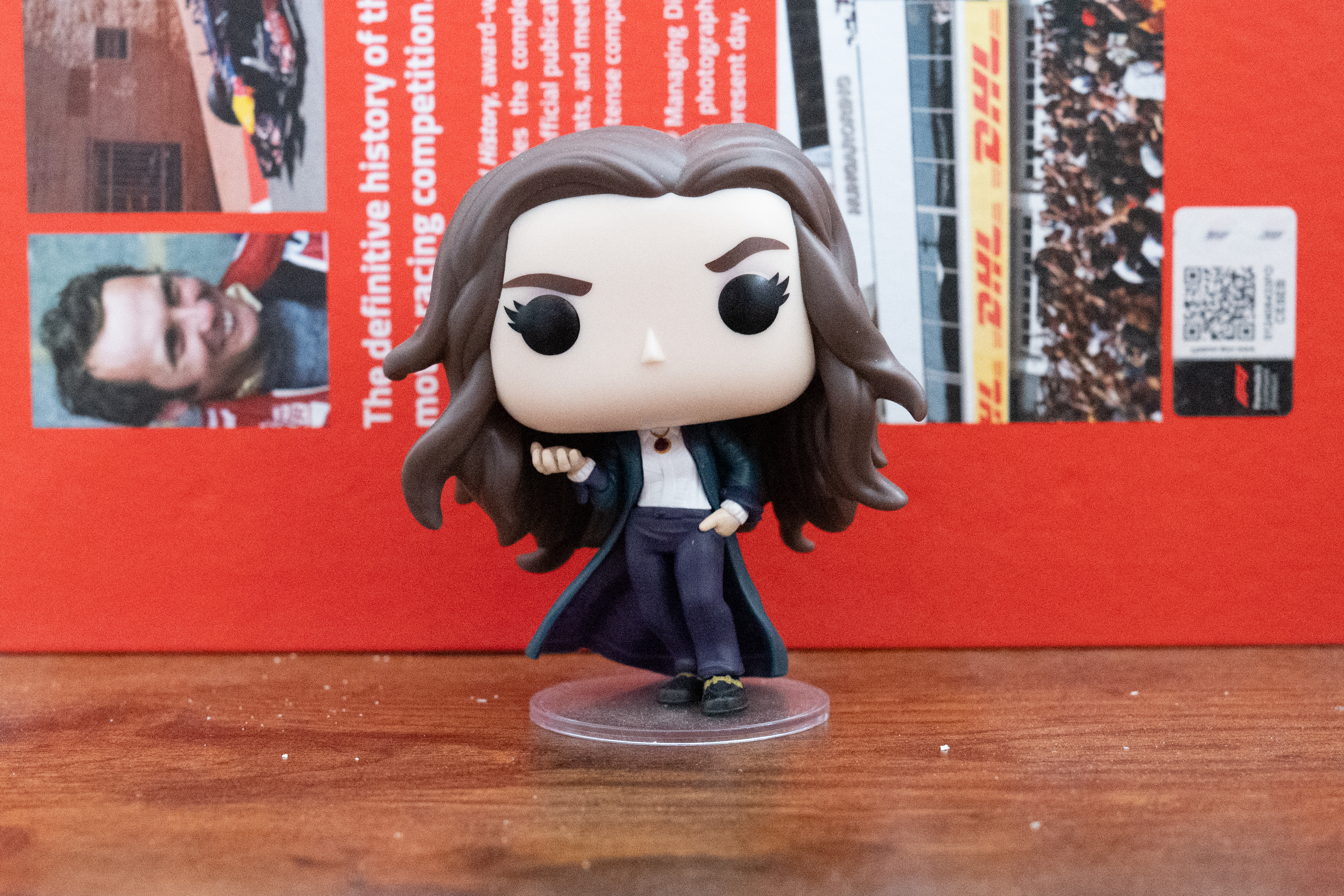 A photo of a bobblehead taken on a Leica Q3 43 camera