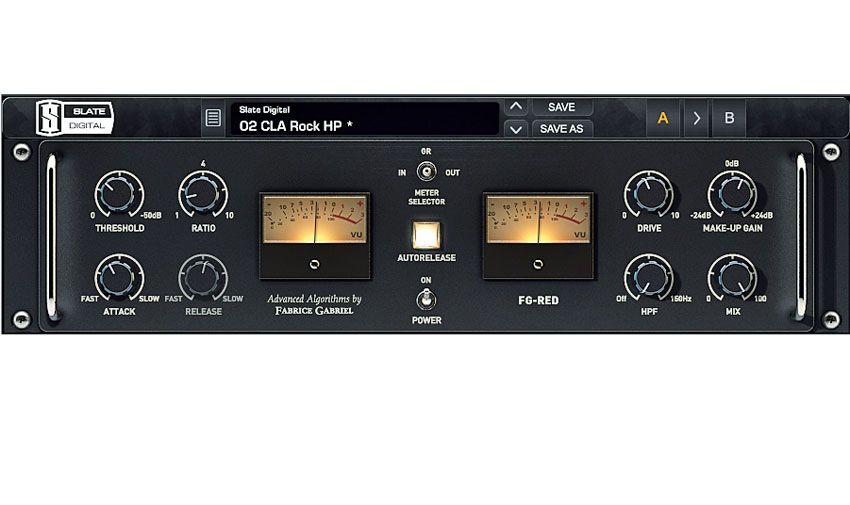 FG-Red draws on Focusrite's Red 3 Stereo Compressor/Limiter