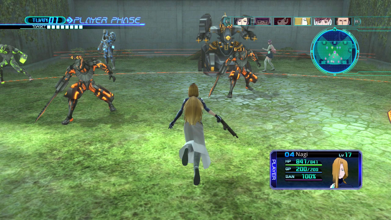 Combat is a mix of real-time and turn-based