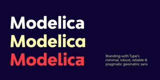 Modelica font