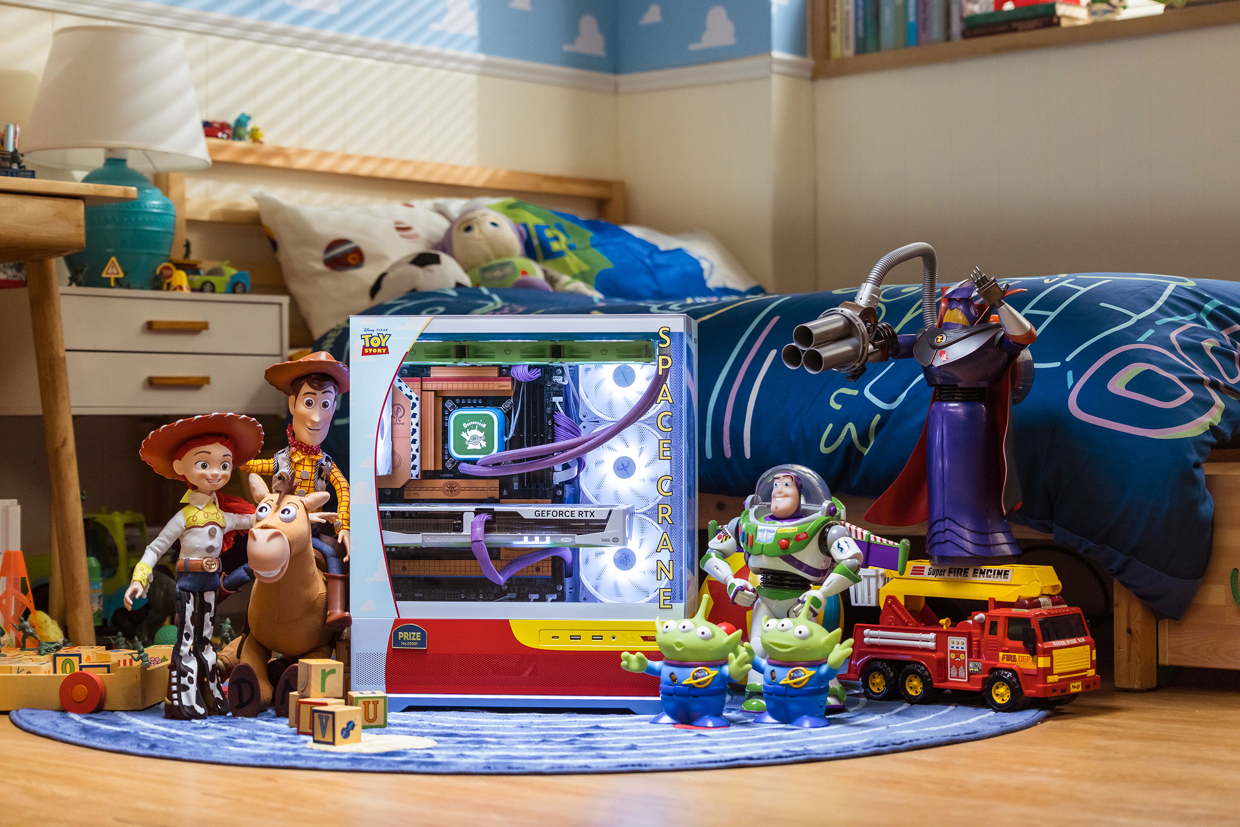 franetic-digital-marketing Toy Story MSI collab PC