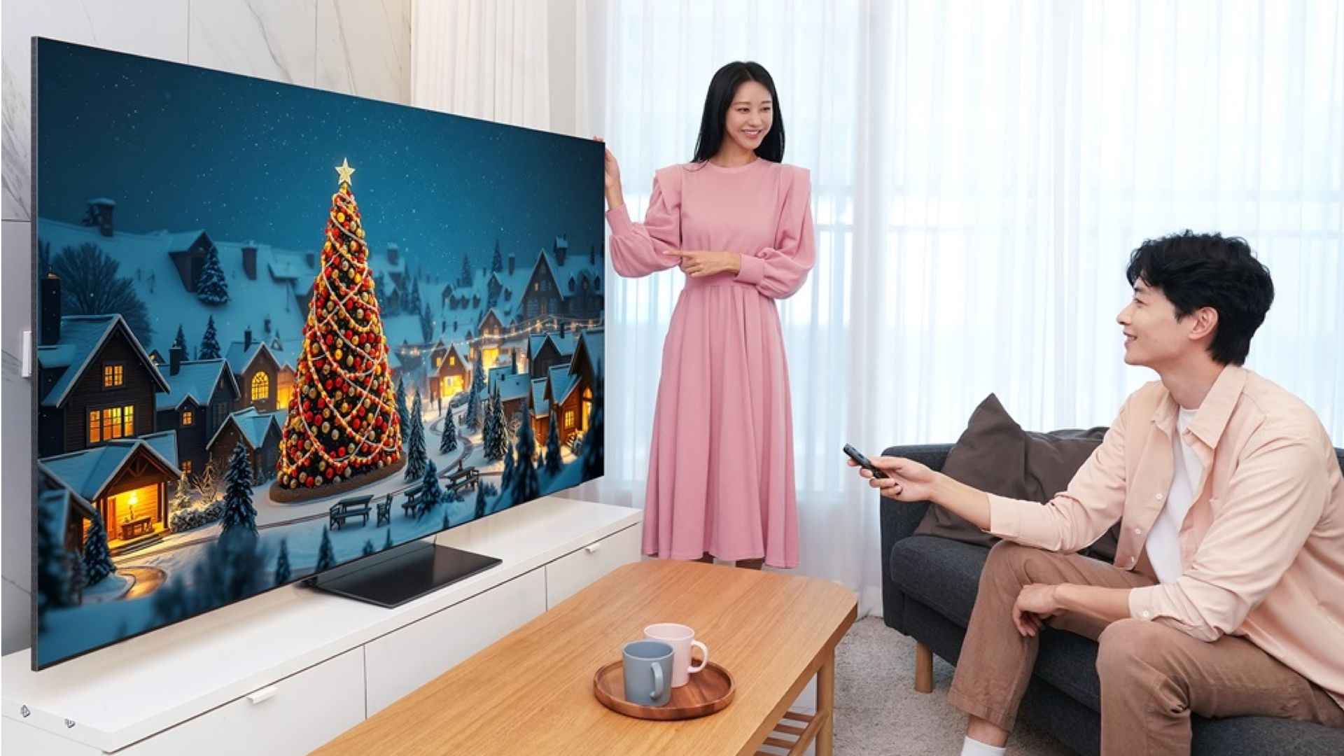 Samsung’s latest TVs are getting AI wallpapers for their Ambient mode