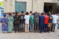 A group of people arrested in Benin for committing cyber fraud