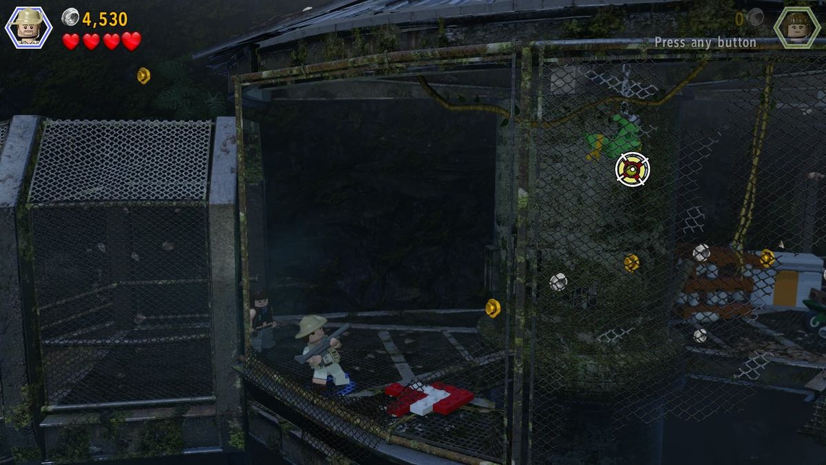 The Bird Cage Lego Jurassic World Minikit and Amber Fossil Brick