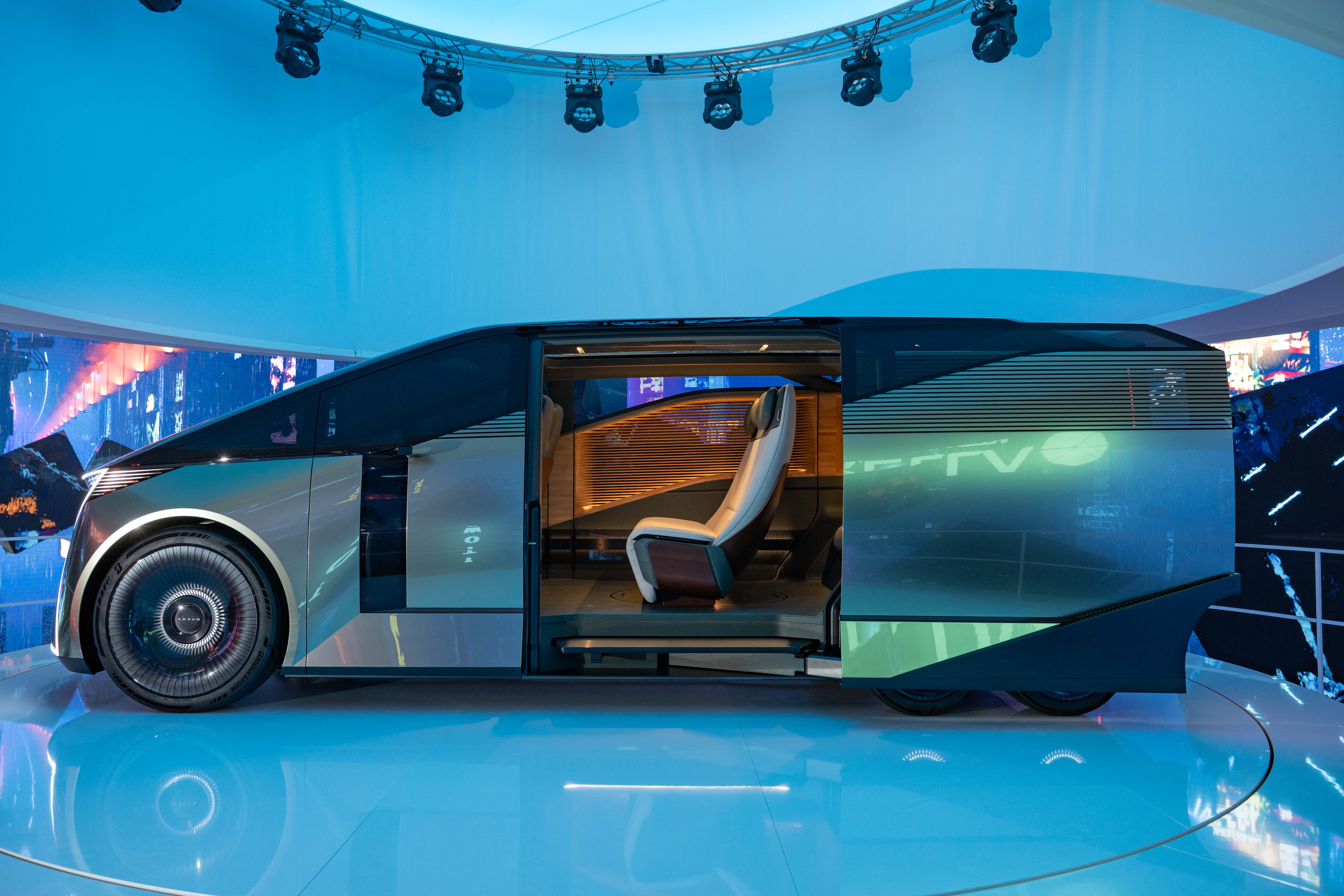 Lexus LS Concept in the SPACE installation