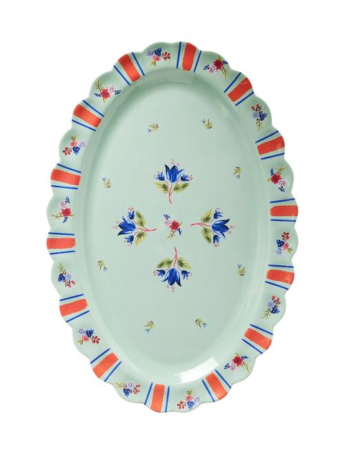 Floral Bunches Serving Platter