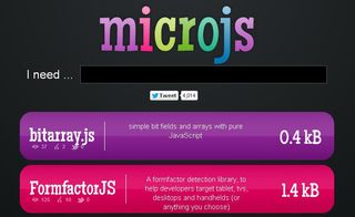 Optimise web graphics with small JavaScript Libraries from Microjs.