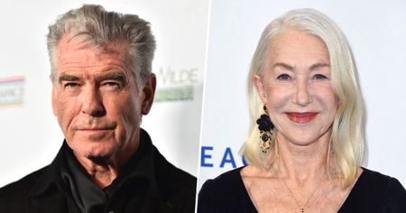 Pierce Brosnan and Helen Mirren