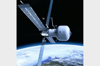 Artist's illustration of the Starlab private space station, a joint project of the companies Nanoracks, Lockheed Martin and Voyager Space. Starlab will be operational by 2027, if all goes according to plan.