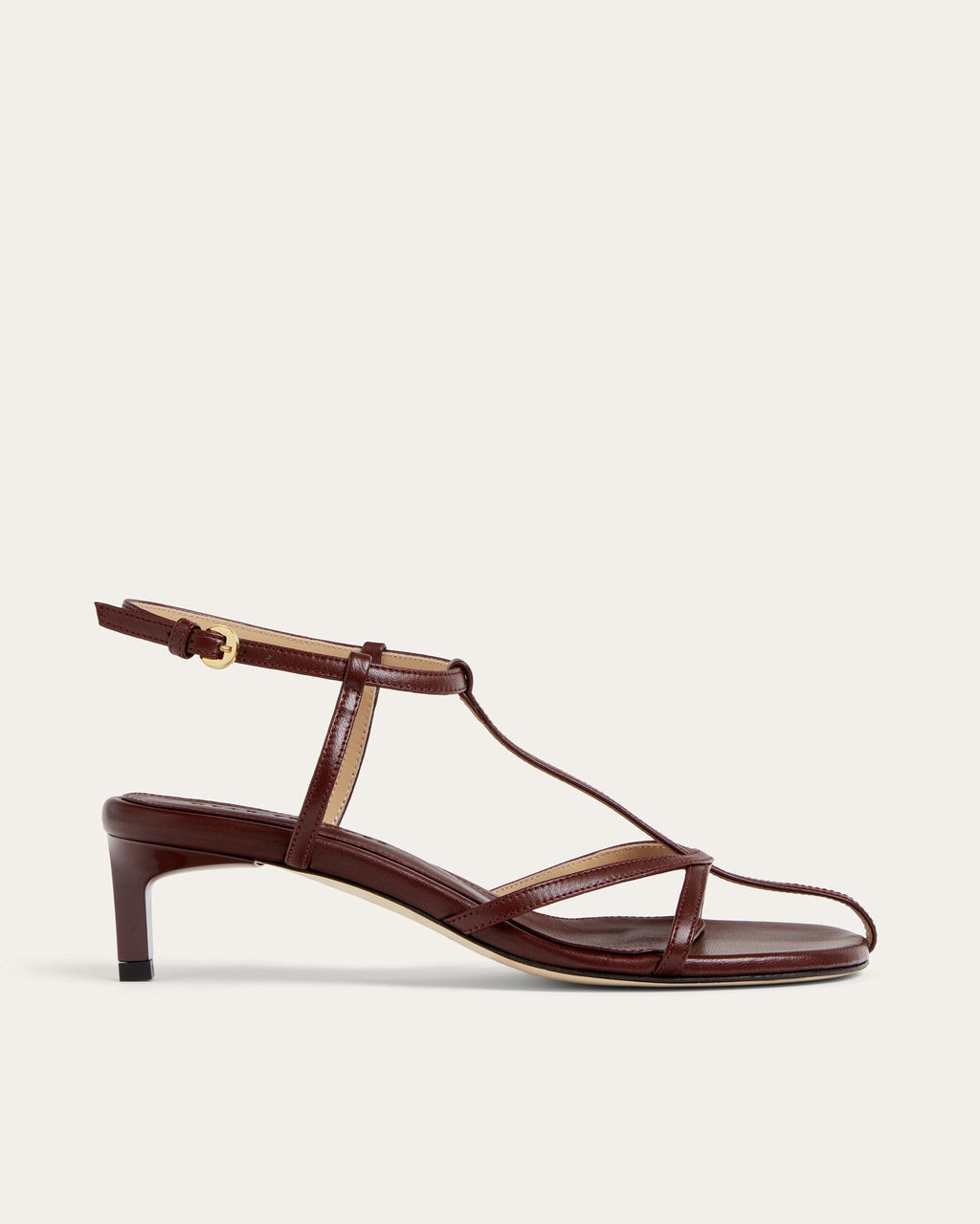 Tee Sandal, Bordeaux