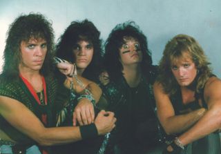Matthew Trippe (second right) in his band Sixx Pack