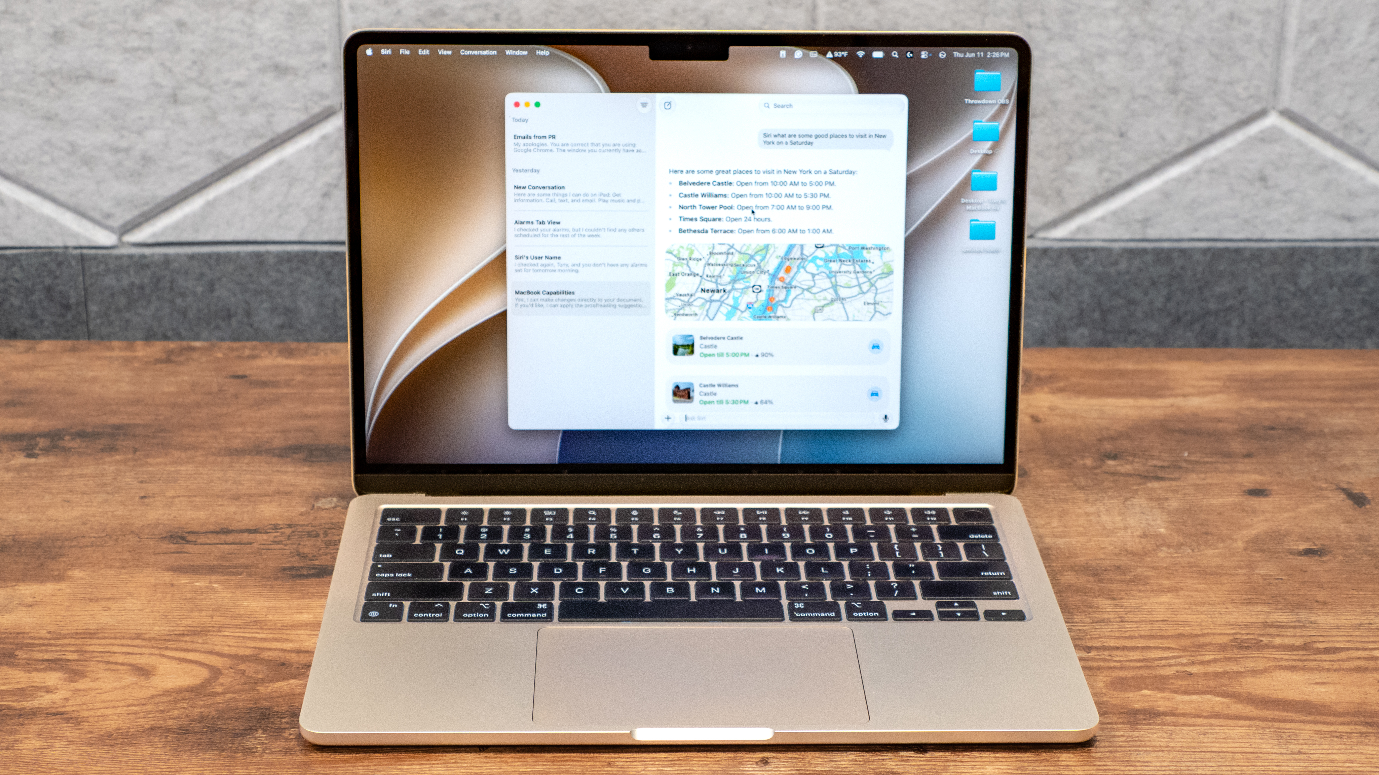 هوش مصنوعی سیری در macOS 27