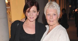 Dame Judi Dench with daughter Finty