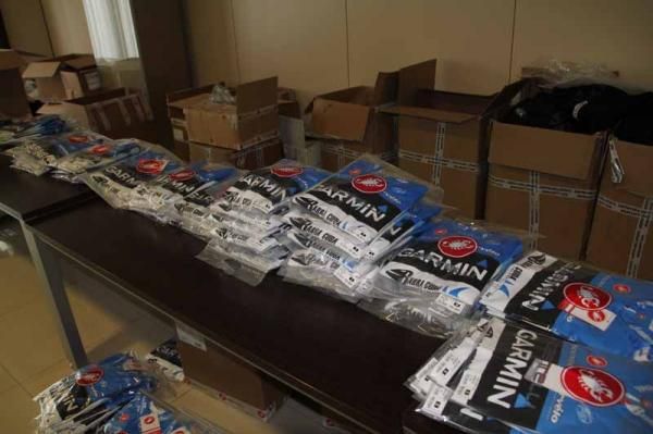The new Garmin-Barracuda jerseys