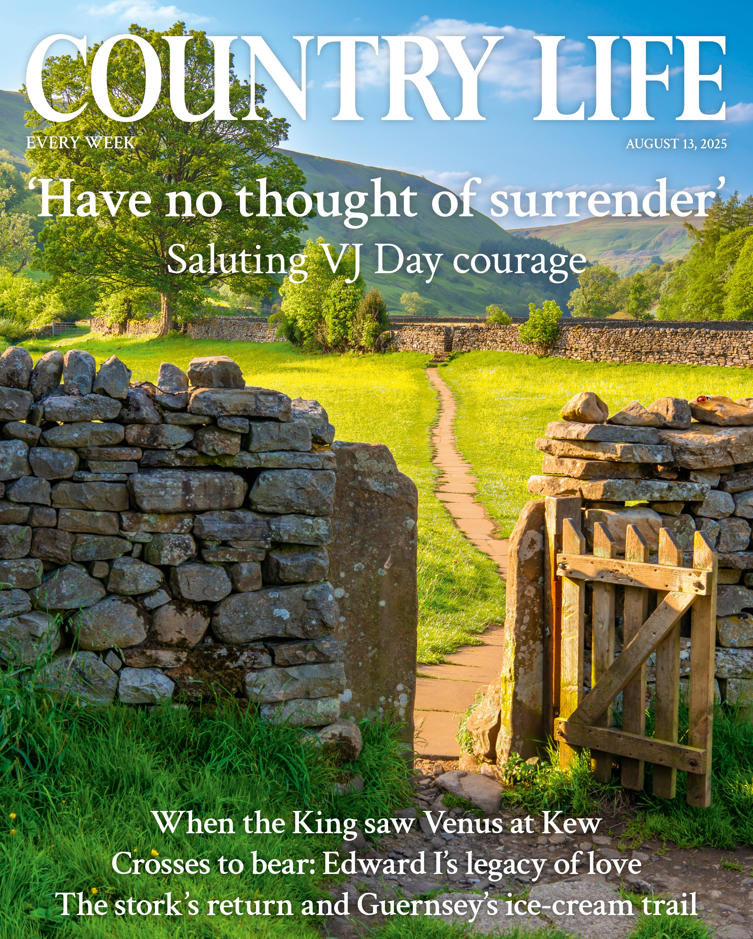 Cover of Country Life 13 August 2025