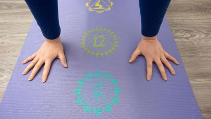 Gaiam Chakra Print Yoga Mat