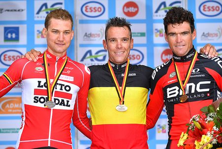 Philippe Gilbert (BMC) wins Belgian road race title