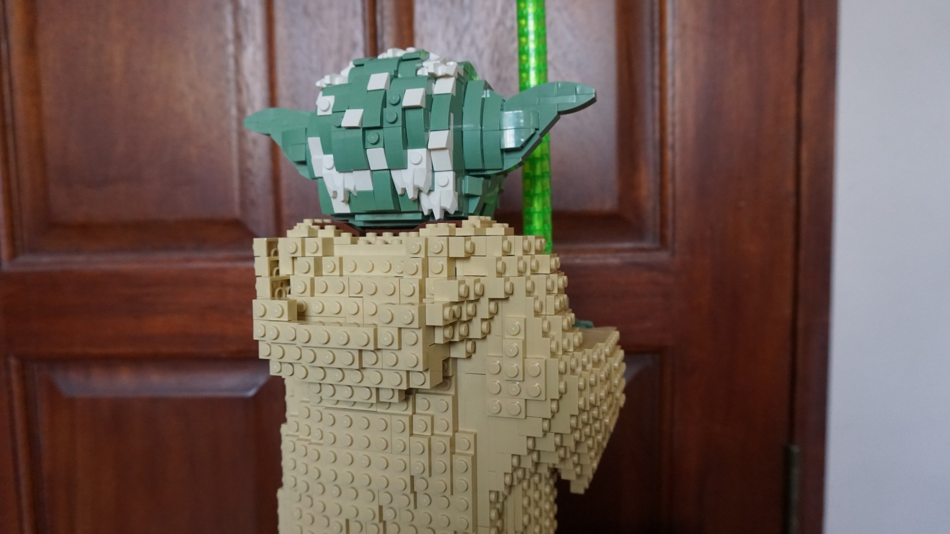 Lego Star Wars Yoda_full model from behind_Kimberley Snaith