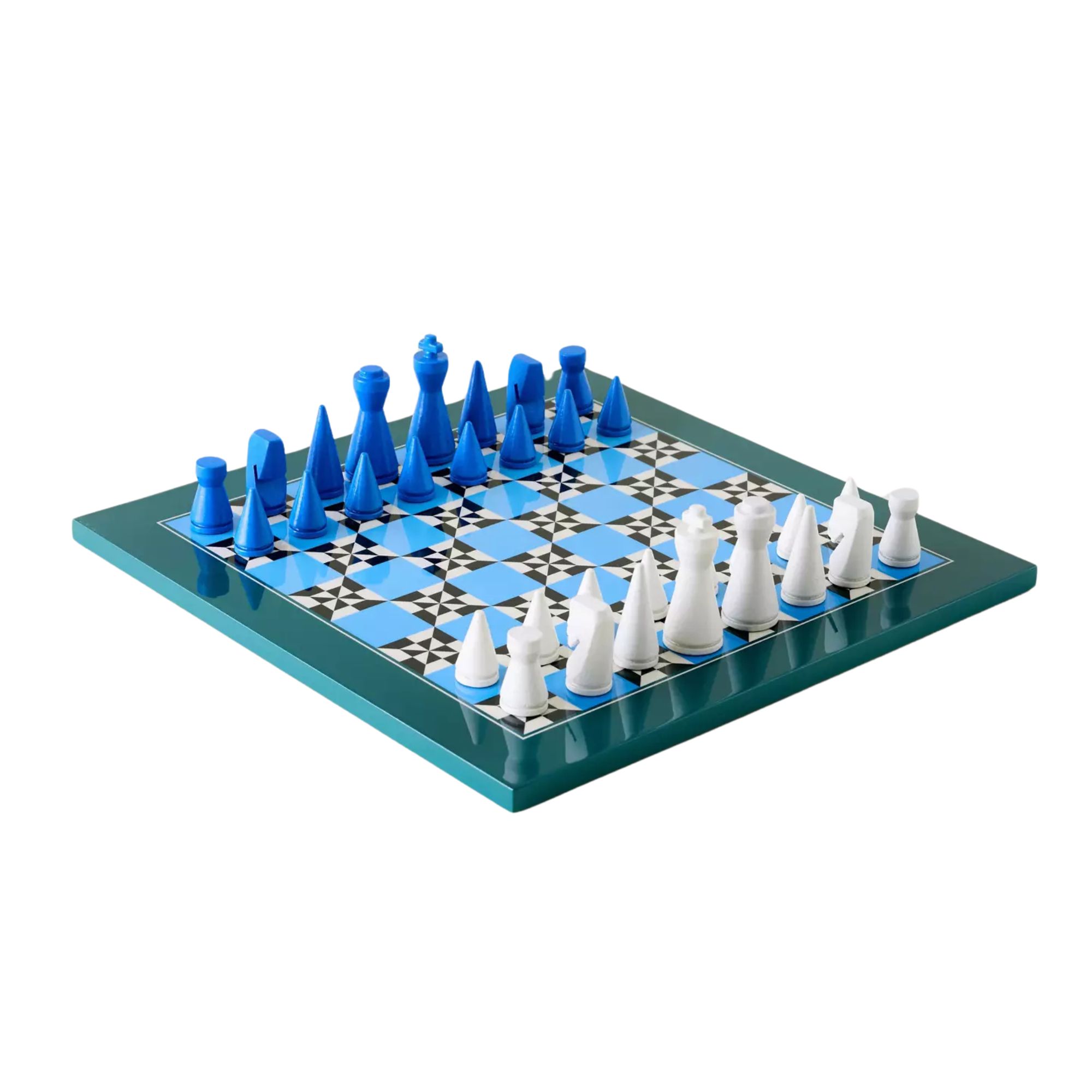 Anthropologie, Printworks Athena Lacquered Chess Set