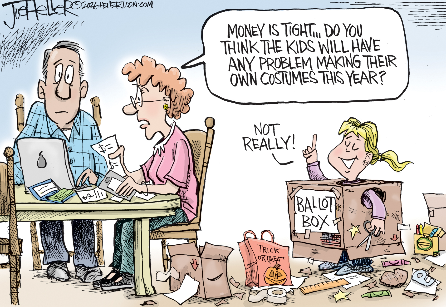 Political Cartoon