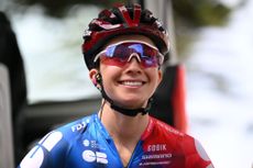Cecilie Uttrup Ludwig started her 2024 season at the Tour Down Under