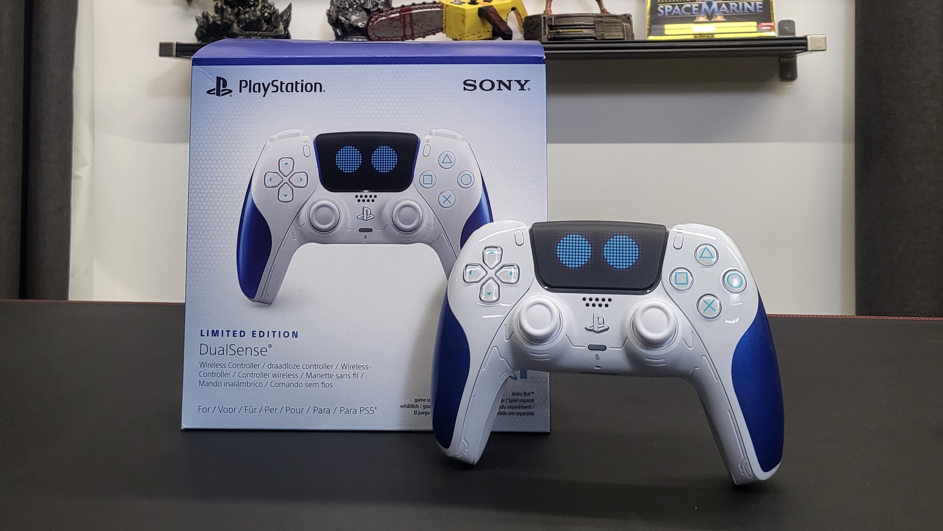 The Astro Bot Limited Edition DualSense is pure joy in a controller