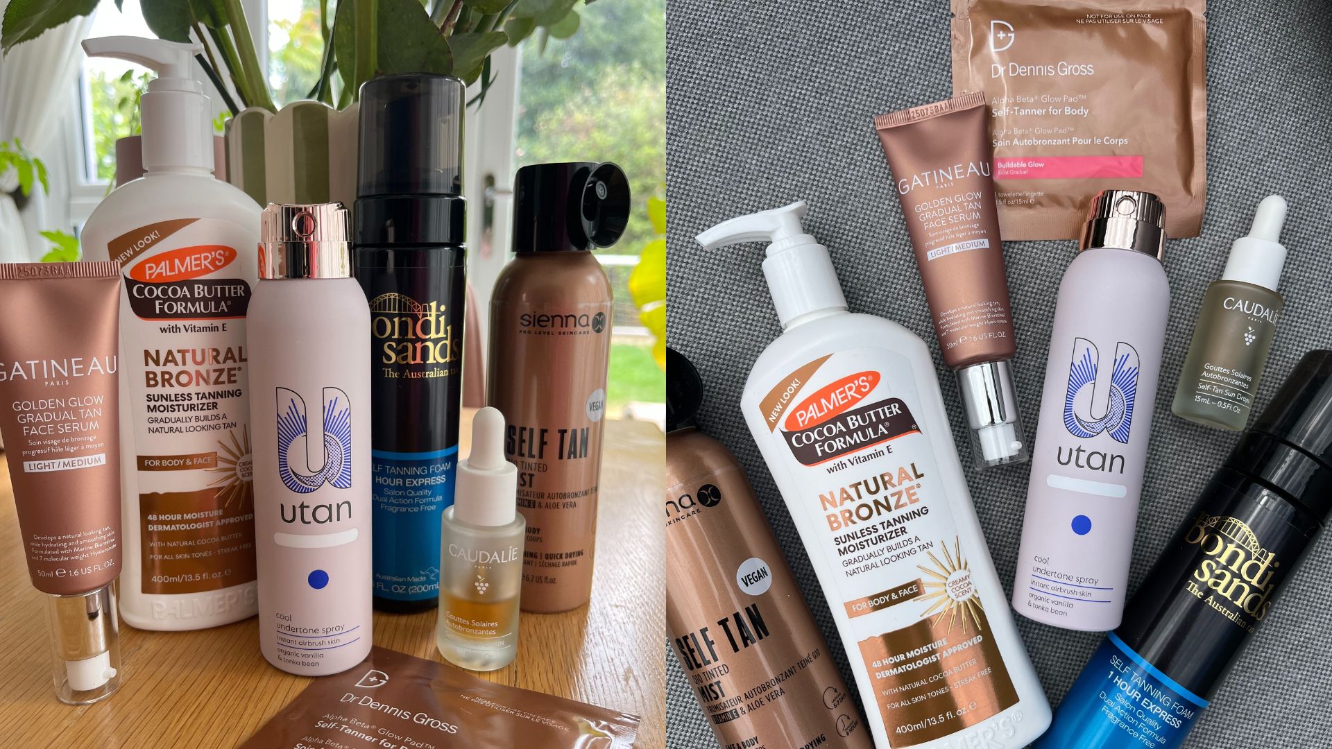 Collection of the best fake tans for mature skin that Charley tested