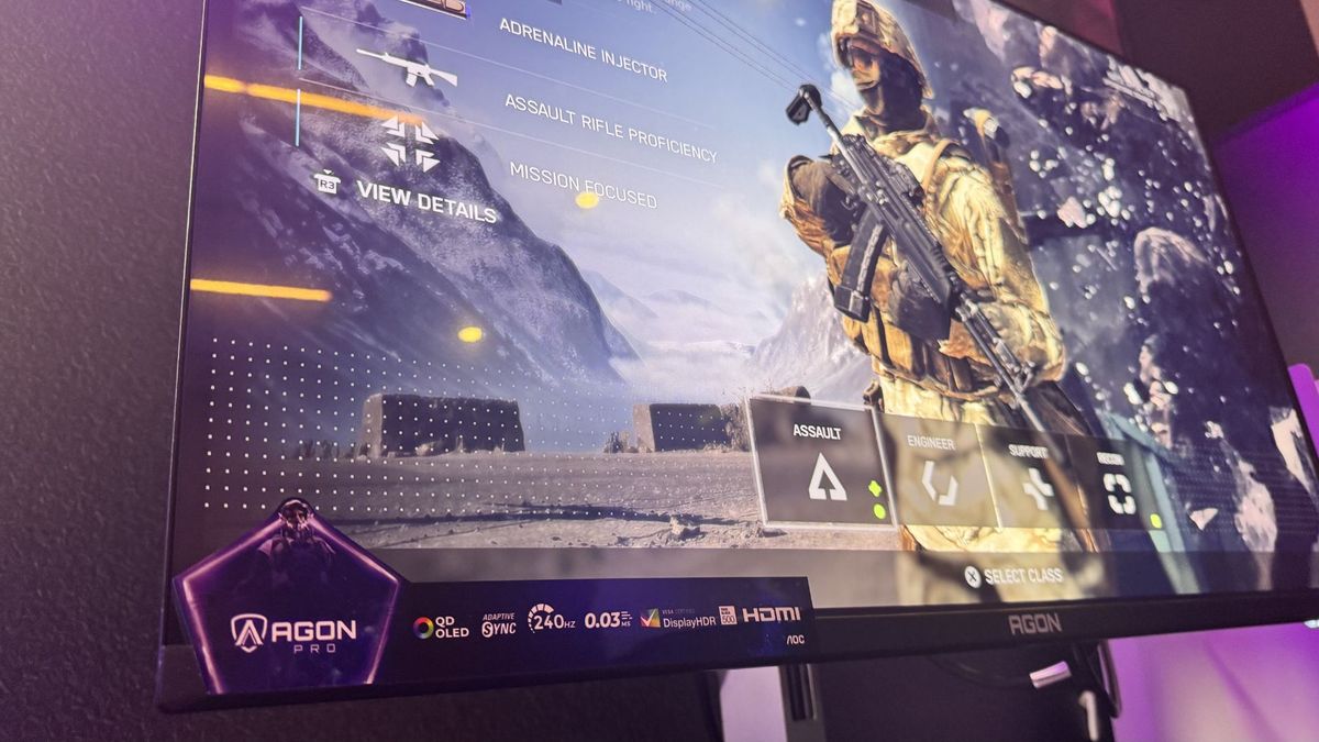 AOC AG326UZD2 gaming monitor