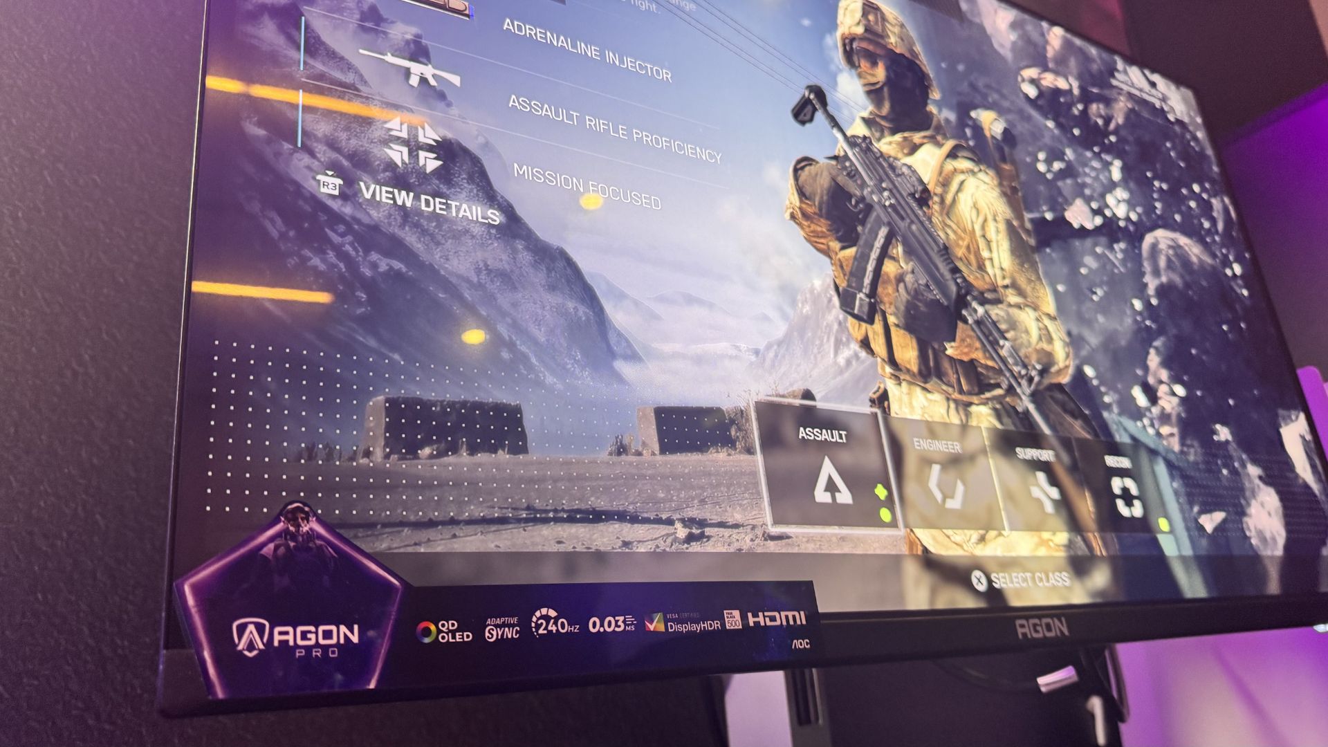 AOC AG326UZD2 gaming monitor