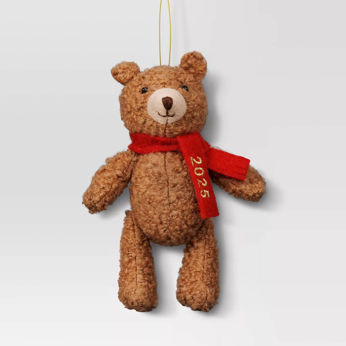 Christmas Fabric Bear Ornament - Wondershopu0026#8482;