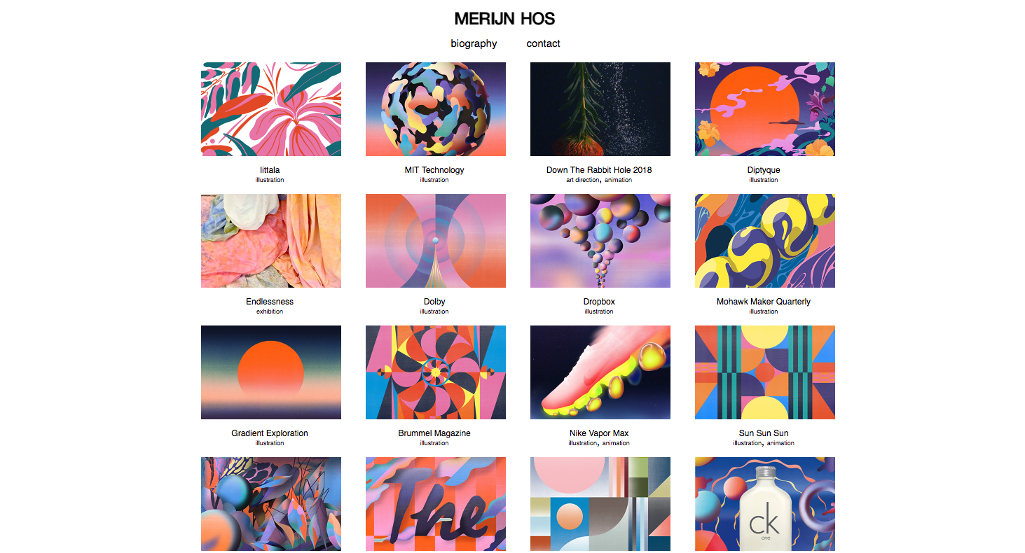 Design portfolios: Merijn Hoss