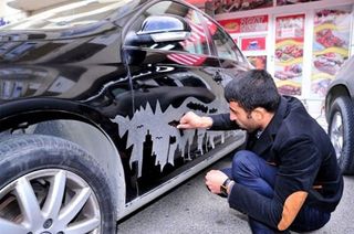 dust car art