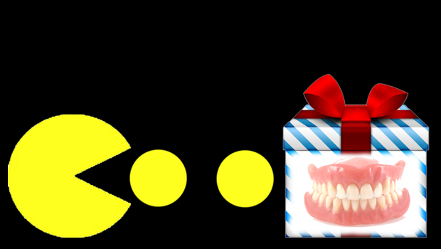 Pac-Man Dentures