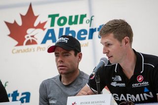 Hesjedal and Evans looking for redemption at Tour of Alberta 